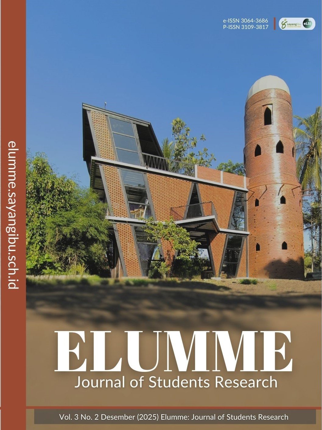 					View Vol. 3 No. 2 (Desember) (2025): Elumme: Journal of Students Research
				